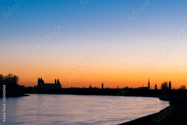 Obraz Speyer am Rhein / Skyline / Sunset