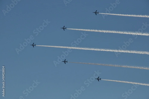 Fototapeta 航空ショー　雲