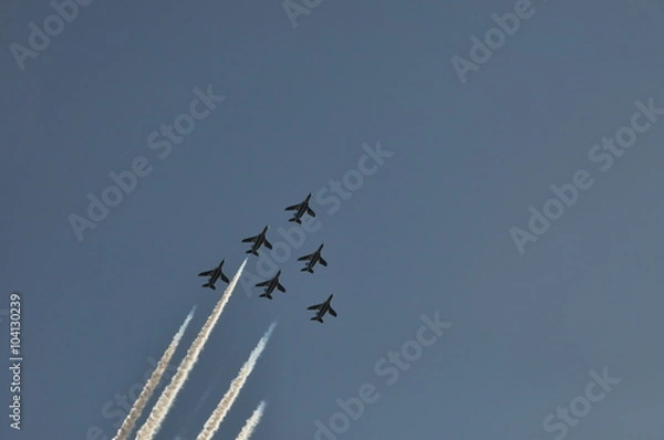 Fototapeta 航空ショー　雲