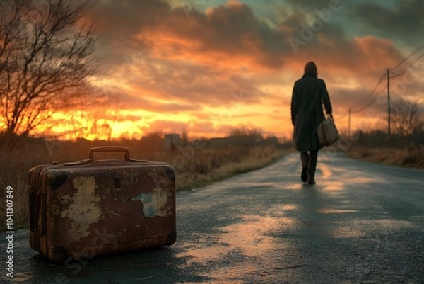 Obraz Leaving the past behind