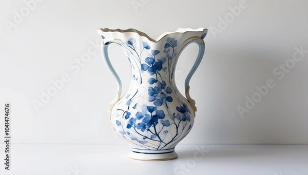 Fototapeta vase on a white background