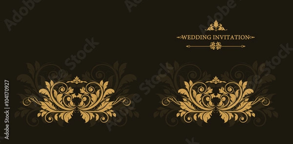 Obraz Wedding invitation