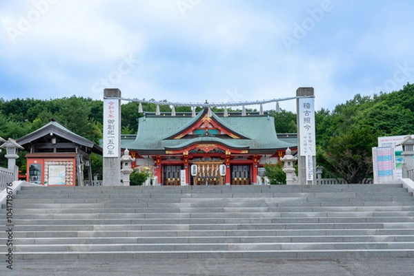 Obraz 夏の苫小牧総鎮守 樽前山神社 北海道