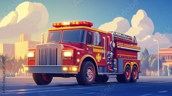 Obraz Brave Hearts: The Heroes of Firefighting