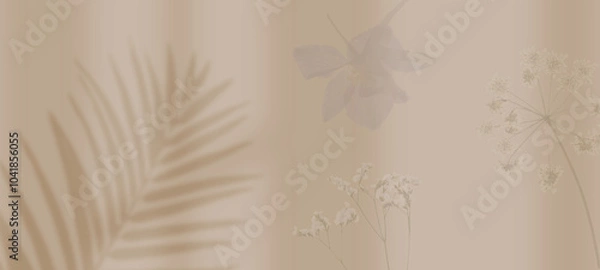 Obraz シンプルインテリア背景画像 simple interior background image