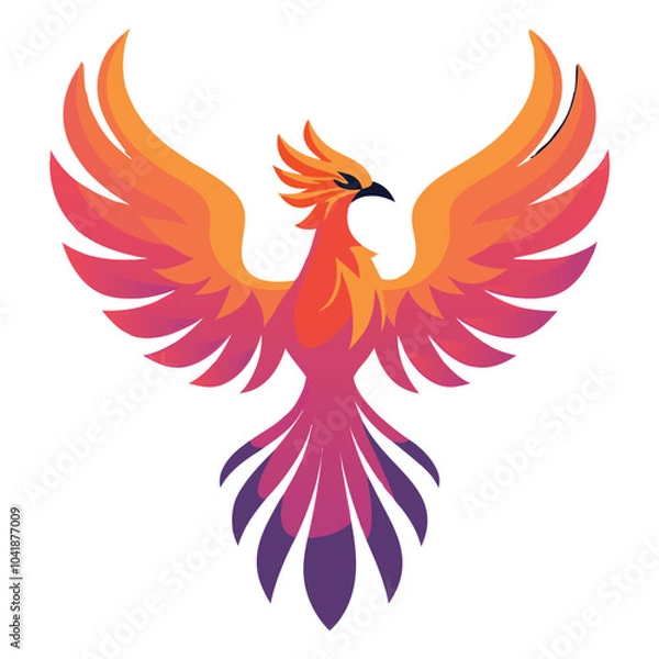 Obraz A bird vector T-Shirt design