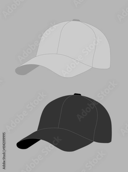 Fototapeta cap vector illustration