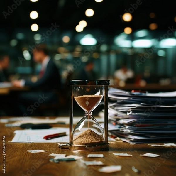 Obraz Time Management in a Busy Office Environment
