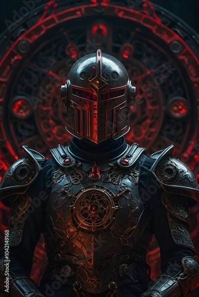 Fototapeta knight in armour