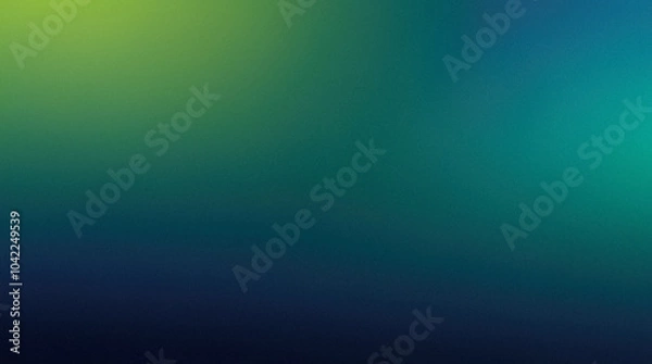 Fototapeta green and blue gradient background