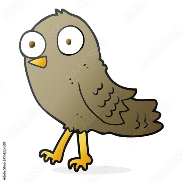 Obraz cartoon bird