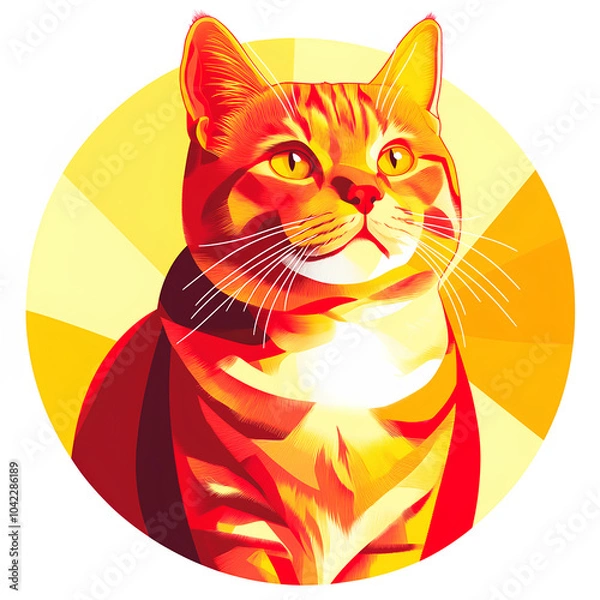 Fototapeta Icon cat