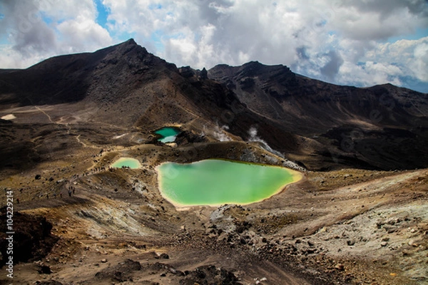 Obraz Schlittschuhe von oben