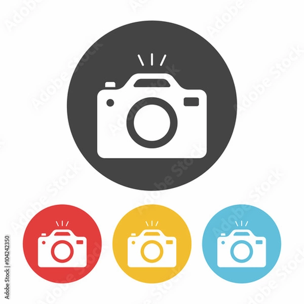 Fototapeta camera icon