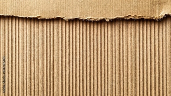 Obraz Textured Brown Cardboard Background Close-Up
