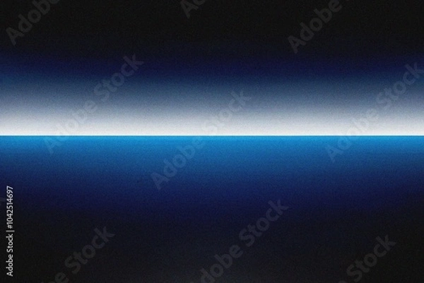 Fototapeta Navy blue grainy gradient background noise texture poster backdrop banner design, copy space