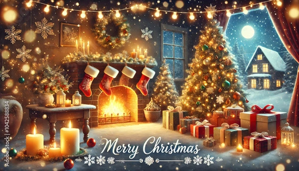 Obraz christmas tree 