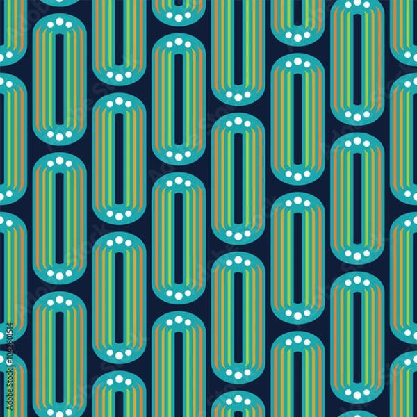 Obraz Seamless pattern with abstract vector, Geometric pattern