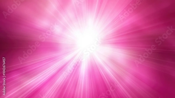 Fototapeta Smooth Pink Gradient Background with Glow Effect