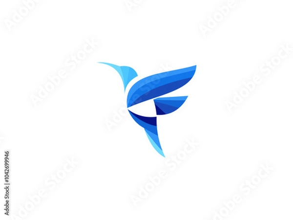Obraz modern bird logo