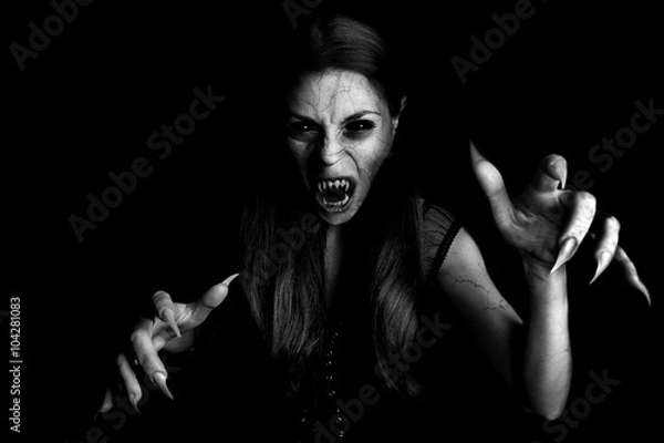 Fototapeta devil vampire woman