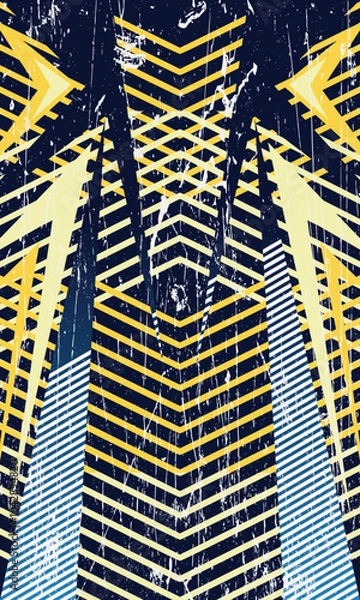 Fototapeta abstract background with stripes