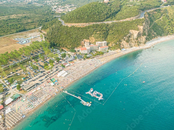 Fototapeta Jaz beach, Budva