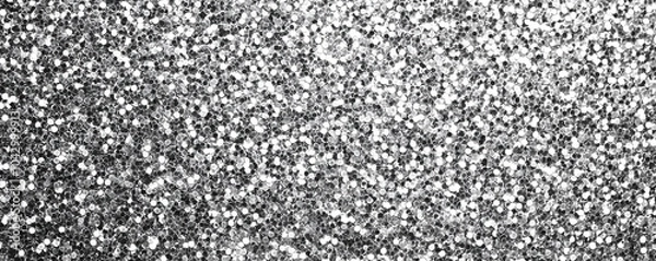 Obraz Shimmering silver glitter background texture ideal for seasonal decorations