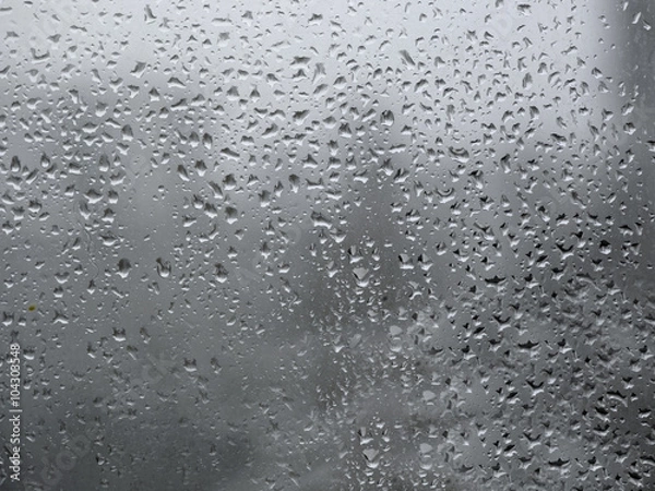 Fototapeta Rain Drops On Window