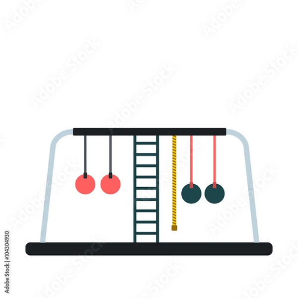 Obraz Children playground icon