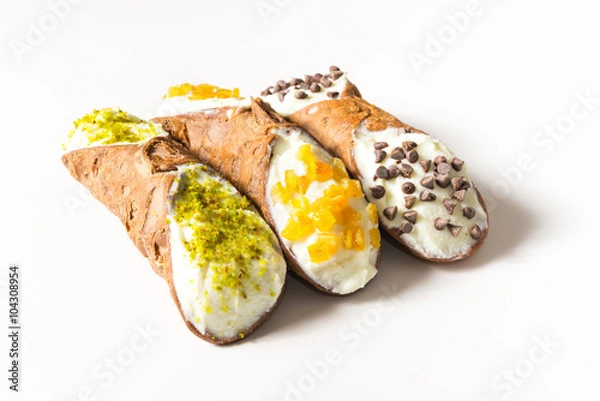 Obraz Cannoli, traditional homemade