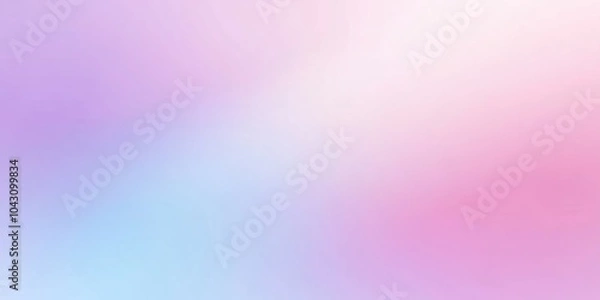 Fototapeta Color gradient background, abstract pastel rainbow. Light blue, pink and purple color banner gradation texture, vector pink noise texture blur abstract background