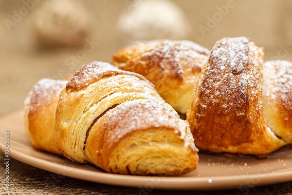 Fototapeta croissants