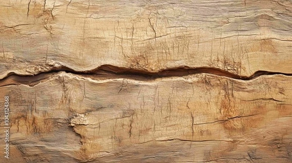Obraz Light brown wood material texture, natural background, macro photography
