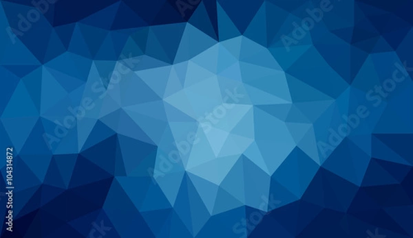 Obraz Gradient abstract polygon background