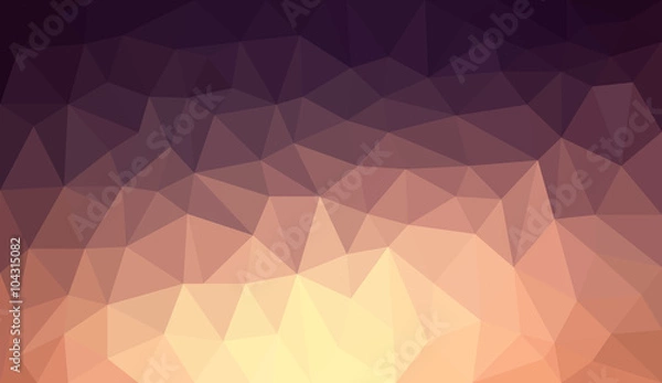 Obraz Gradient abstract polygon background