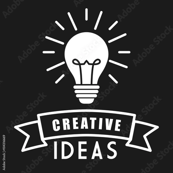 Fototapeta Idea and think different design 