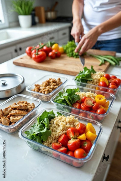 Obraz chef preparing food