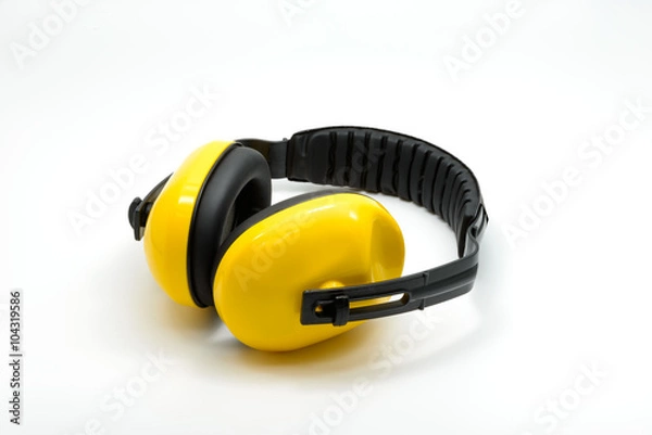 Obraz Protective ear muffs Isolated