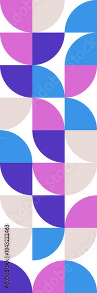 Fototapeta Colorful Geometric Abstract Pattern Design
