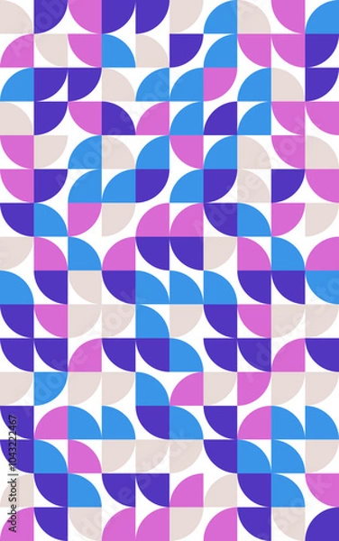 Fototapeta Colorful Geometric Abstract Pattern Design
