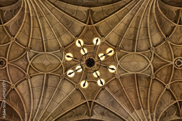 Fototapeta Old Medieval abbey