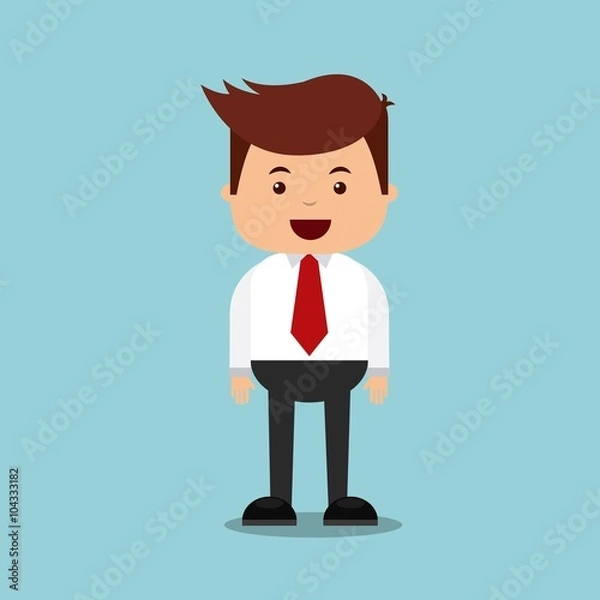 Obraz businessman activity design 