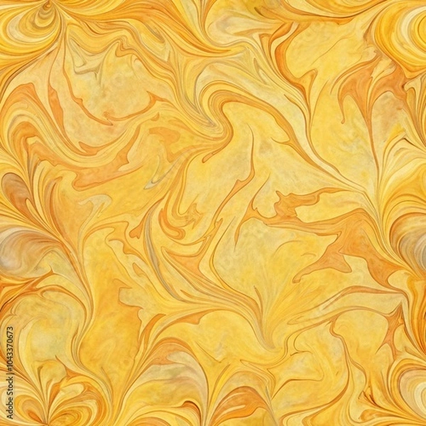 Fototapeta seamless orange and yellow pattern