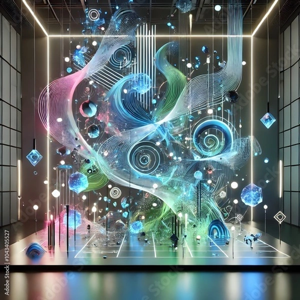 Fototapeta technology background