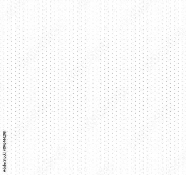 Obraz page layout with dots for drawing geometric shapes in isometric projection