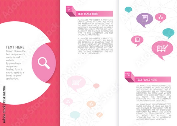 Fototapeta 리플렛 