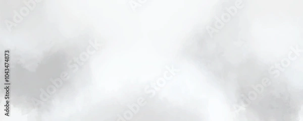 Fototapeta Airy Abstract Clouds Paired with Linear Vector Patterns for Design Flexibility
