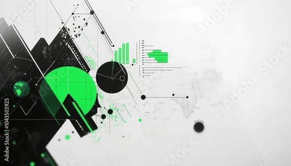 Fototapeta abstract background with arrows