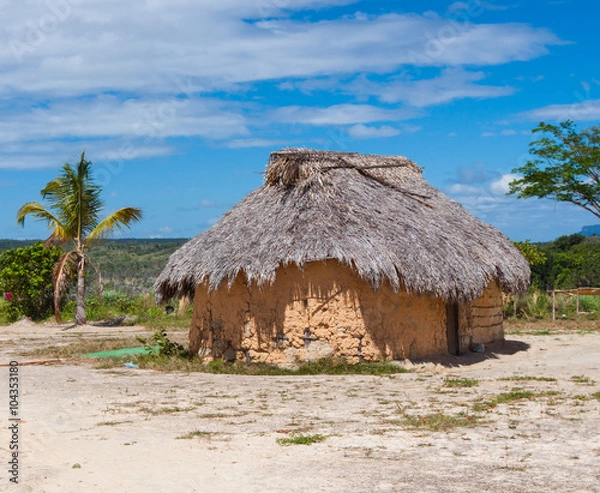 Fototapeta lonely old abandoned house